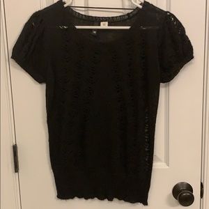 H & M short sleeve knit sweater